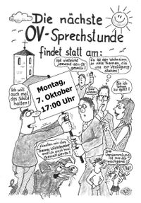 OV-Sprechstunde Oktober