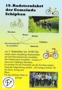 Plakat Radsternfahrt